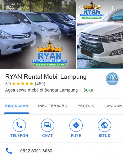 Sewa Mobil Bandar Lampung